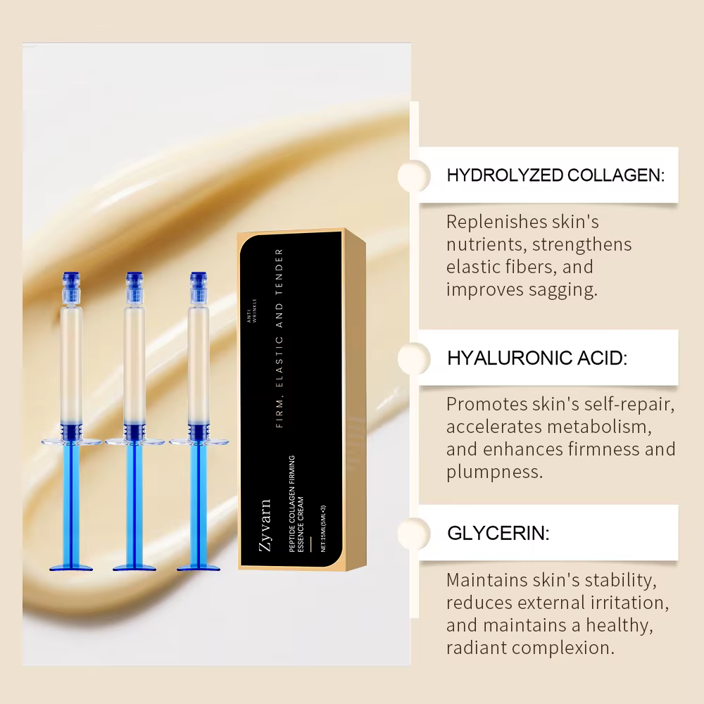 Crème raffermissante au collagène polypeptide