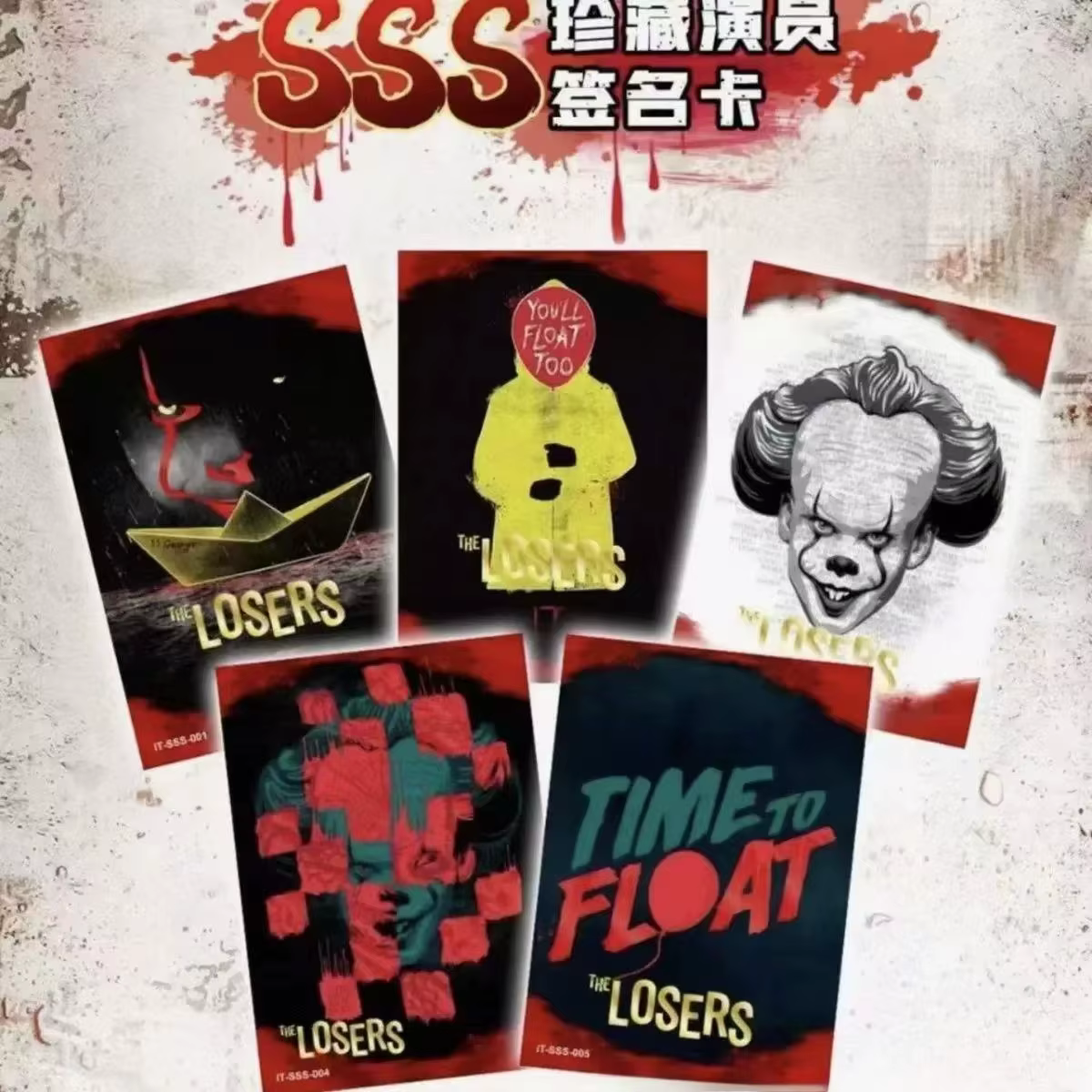 Authentique et authentique : The Clown Return (IT) - Série de cartes à collectionner du film - Collection Premium en boîte mystère - Édition collector