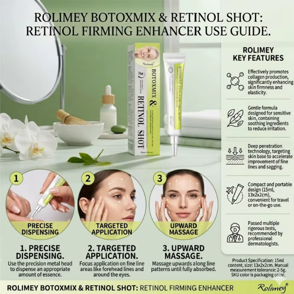 Crème raffermissante au rétinol anti-âge