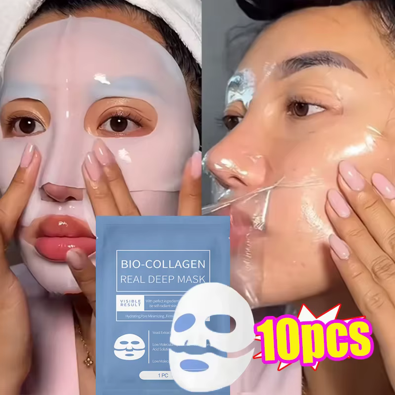Masque facial au collagène Bio