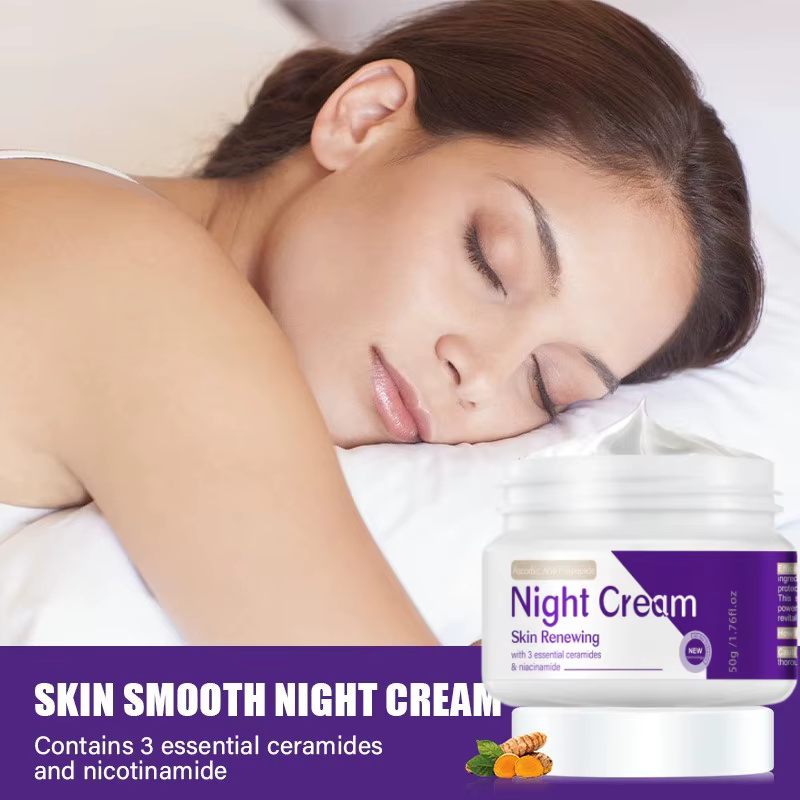 Crème hydratante raffermissante pour le visage à la niacinamide