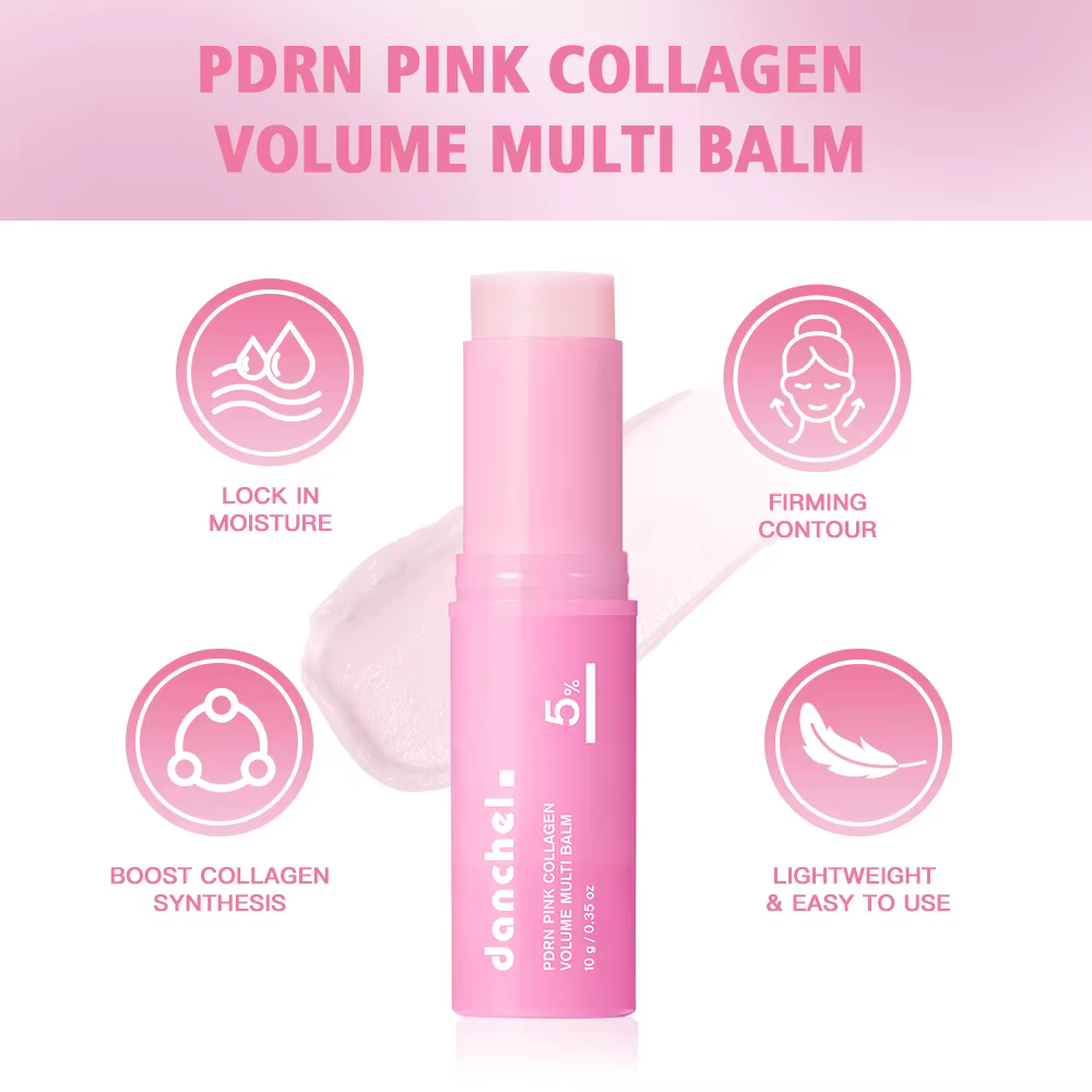 Baume multi-volumes PDRN au collagène rose