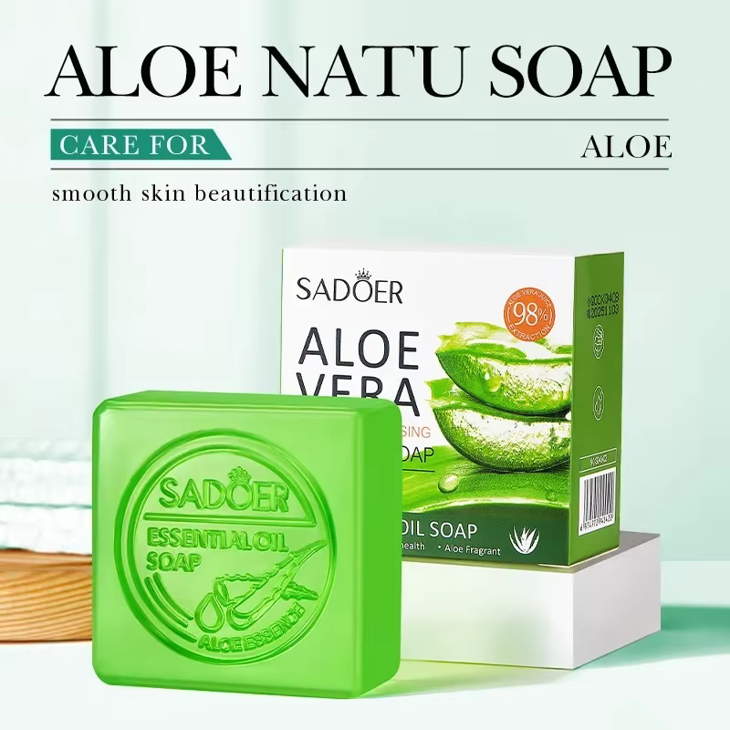 Savon facial à l'aloe vera Sadoer