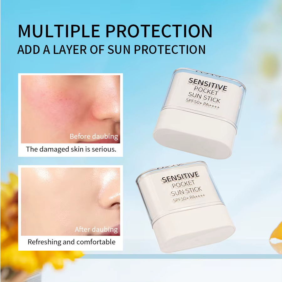 Stick solaire de poche mini - Version anglaise SPF50+