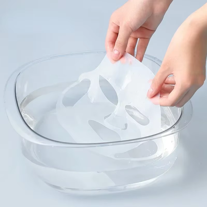 Masque facial suspendu en Silicone