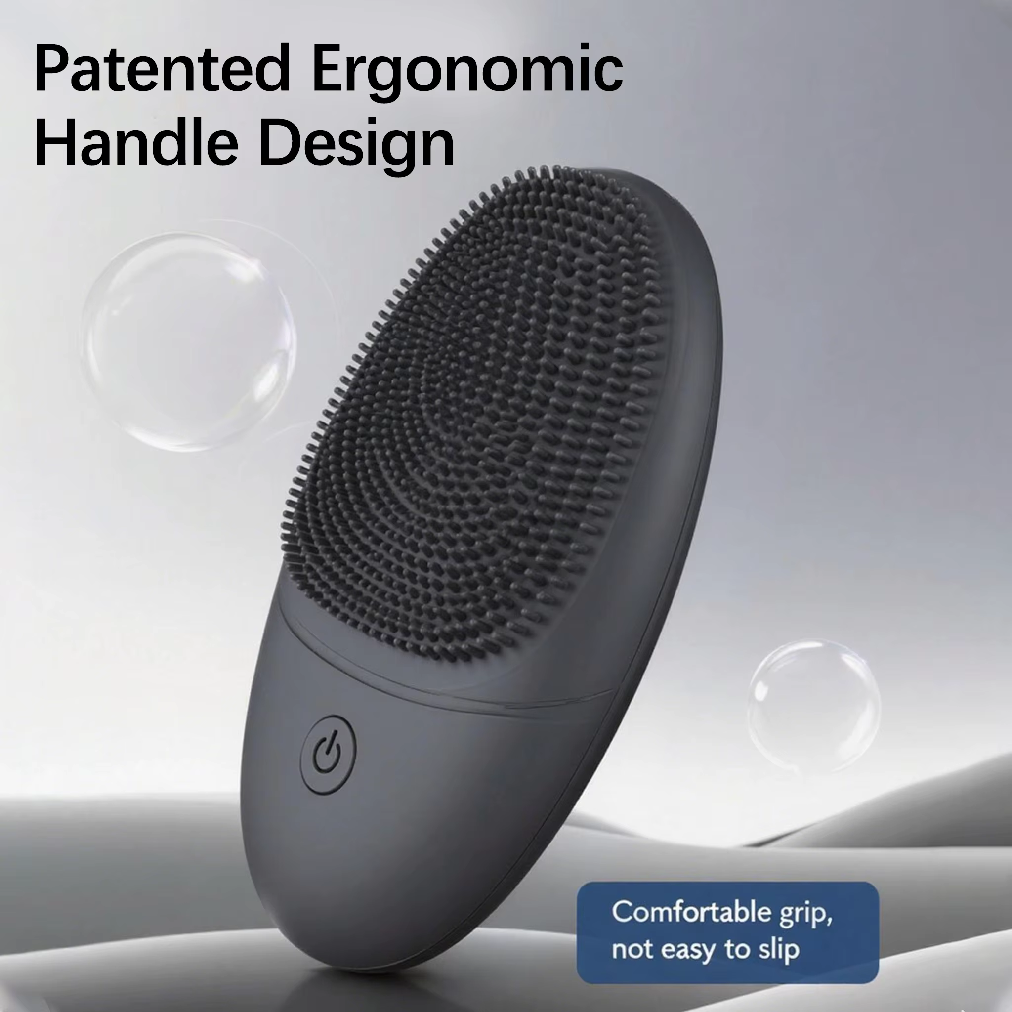 Brosse nettoyante faciale électrique en silicone souple