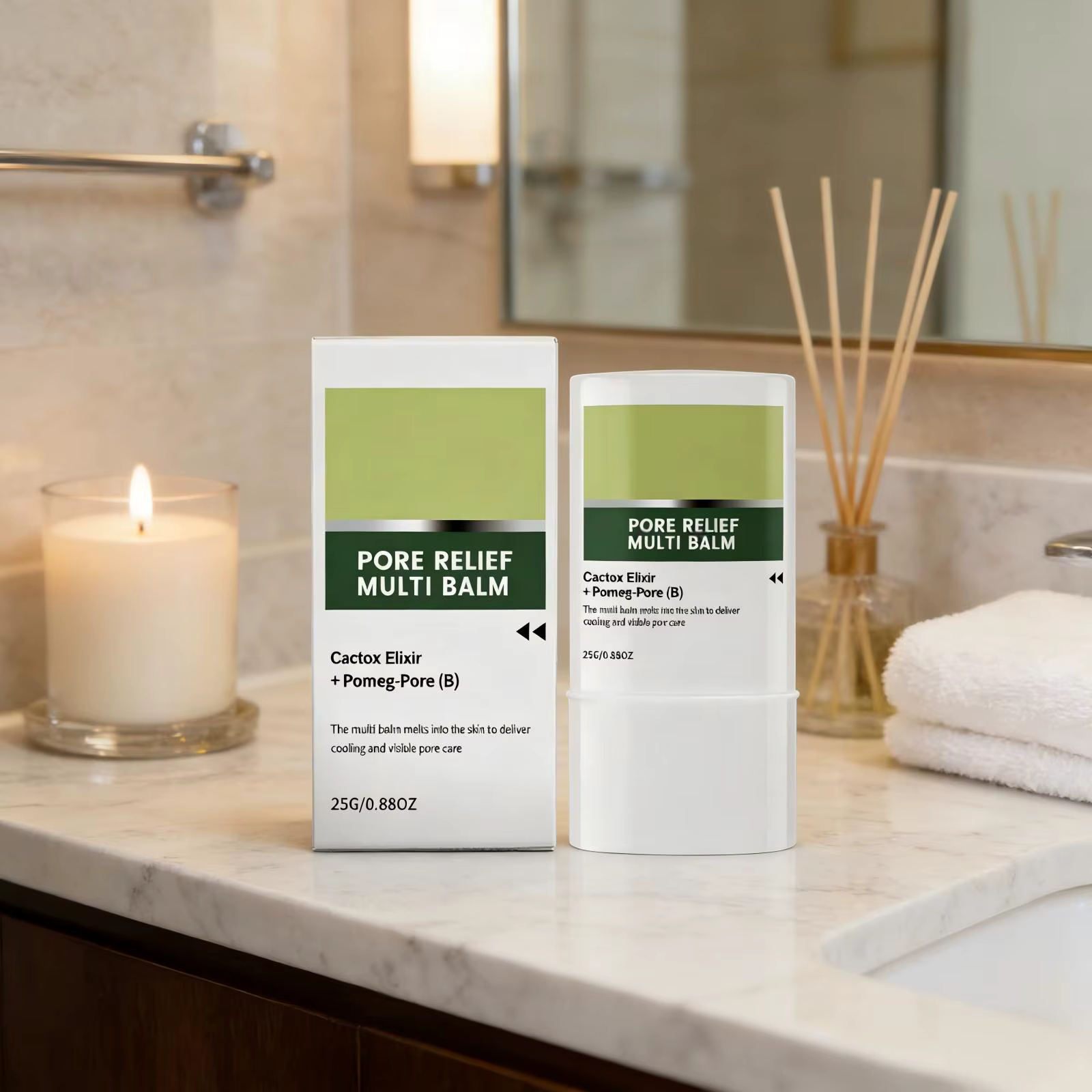 Crème Hydratante Resserre-Pores au Cactus