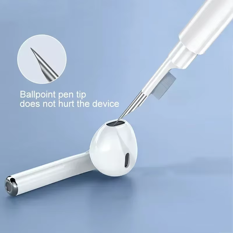 Outil de nettoyage d'écouteurs Bluetooth pour Airpods Pro 3 2 1, Kit de nettoyage de boîtier d'écouteurs, brosse de nettoyage, stylo pour écouteurs Xiaomi iPhone