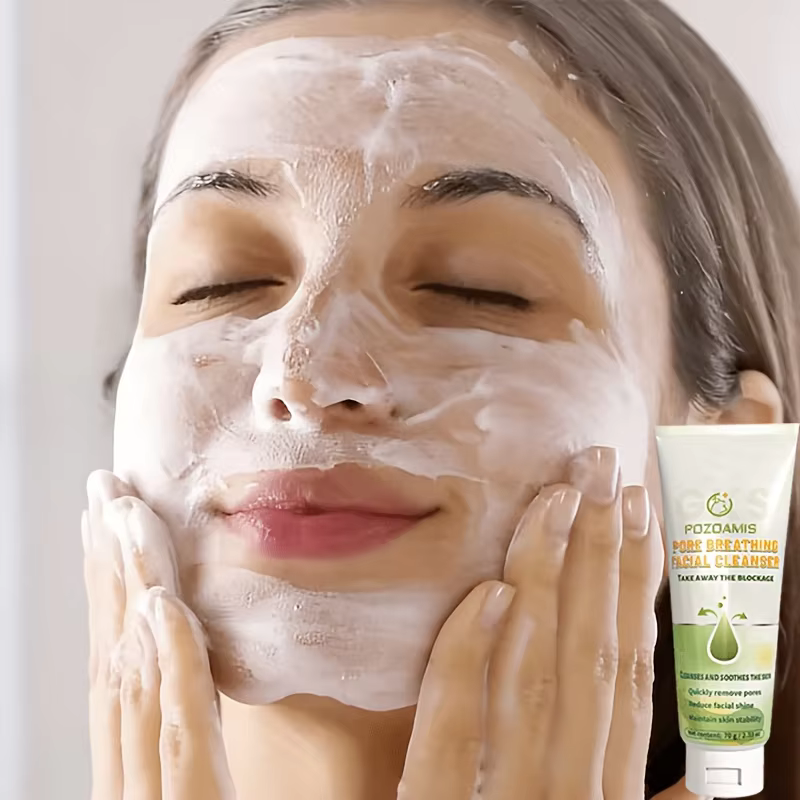 Nettoyant visage qui nettoie en douceur et apaise la peau