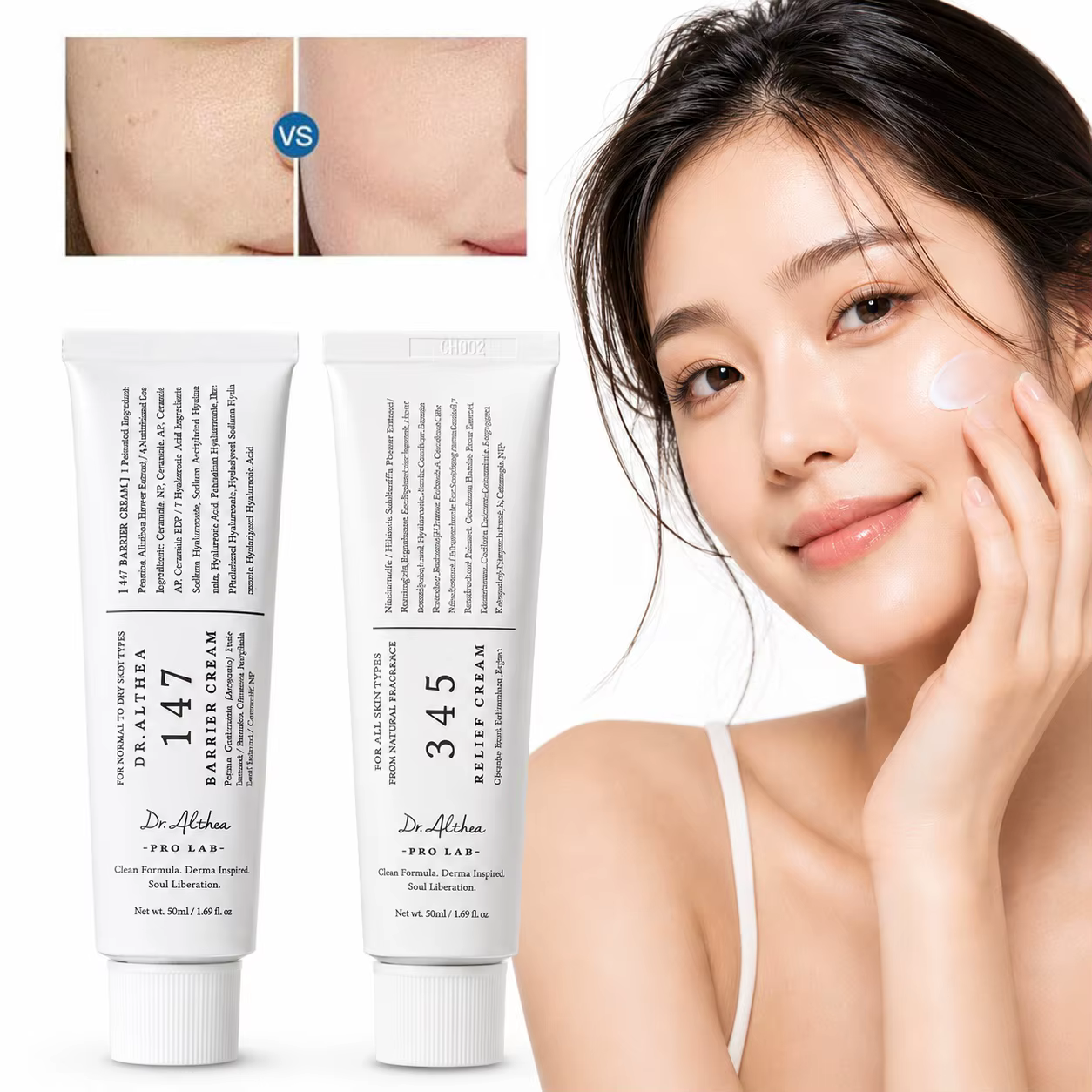 Crème Visage Antioxydante 345 : Hydratation Intensive