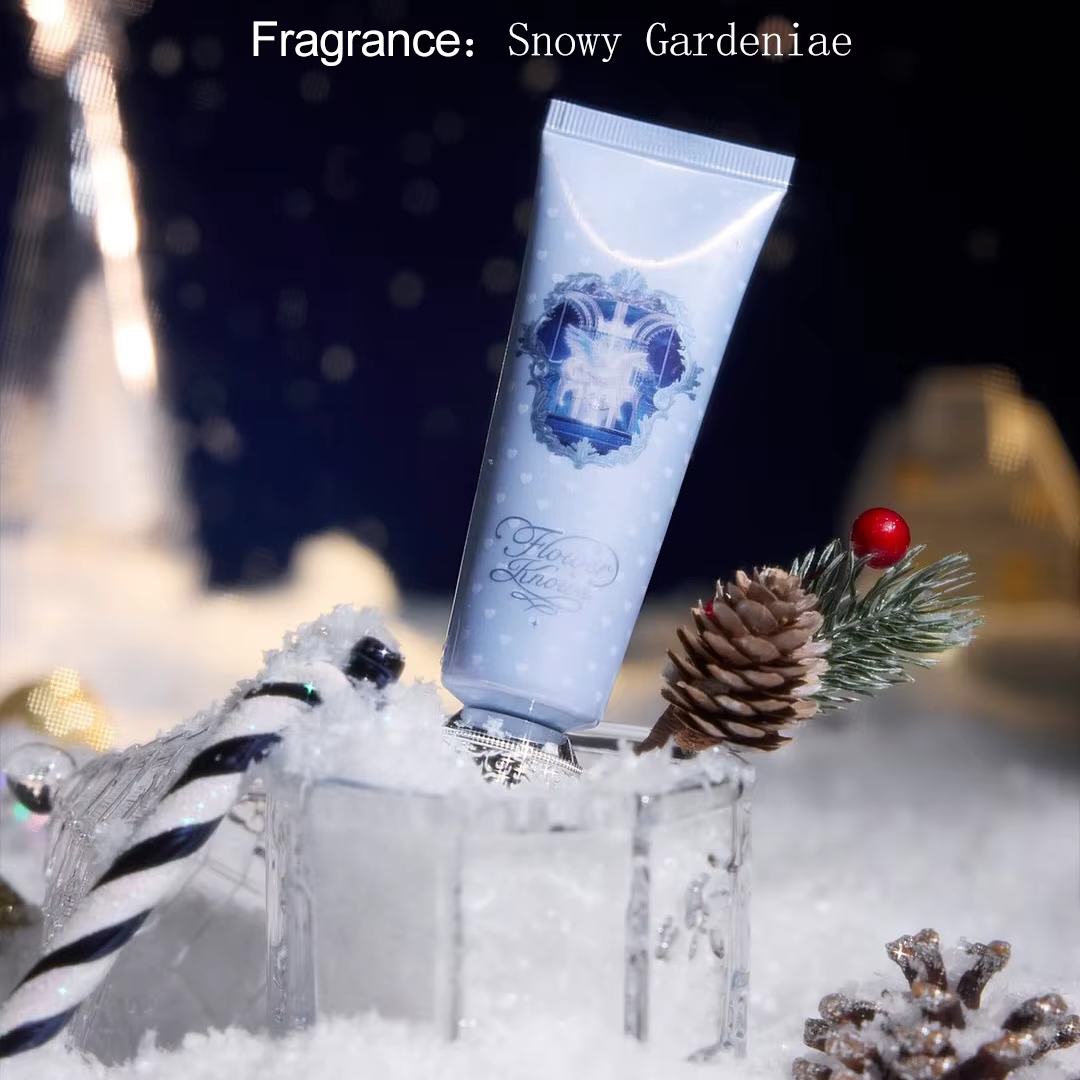 Flower Knows Christmas Limited Crème pour les mains parfumée Fraise Cupidon Collection Hydratant