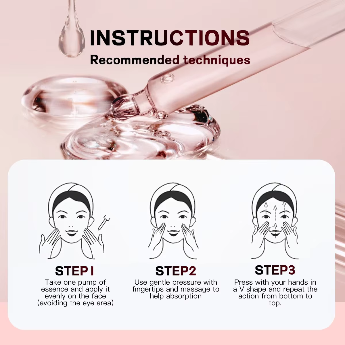 Essence de rajeunissement de la peau