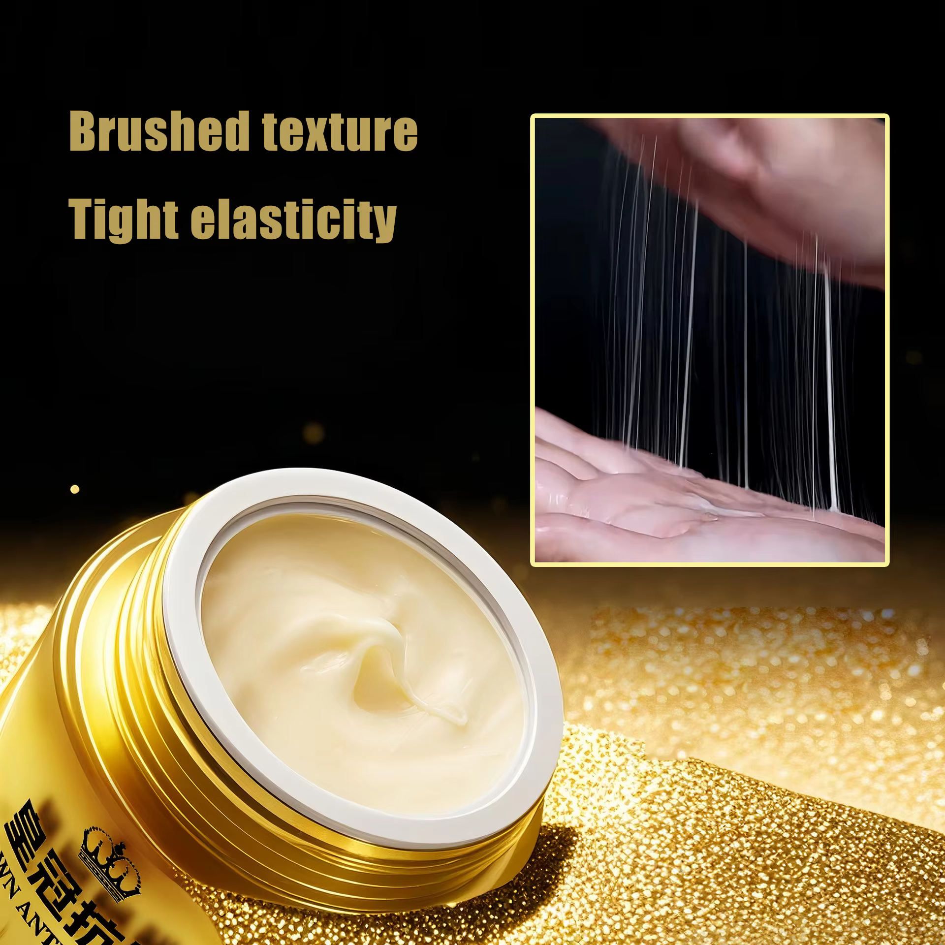 Crème anti-rides au collagène soluble pour le visage Crown