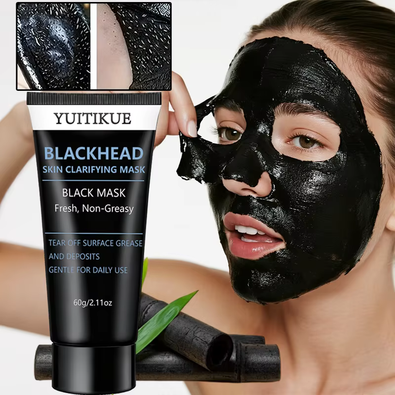 Masque clarifiant pour la peau YUITIKUE contre les points noirs 60g