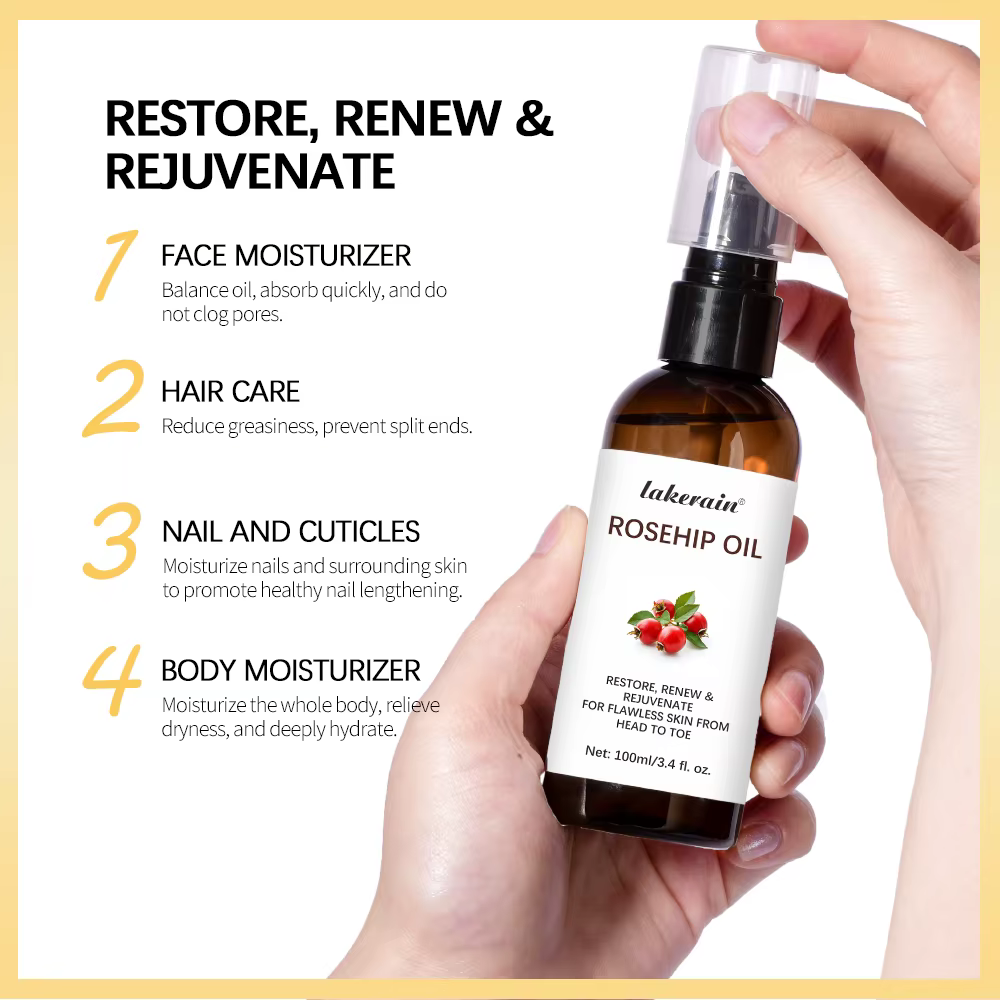 Huile de rose musquée biologique