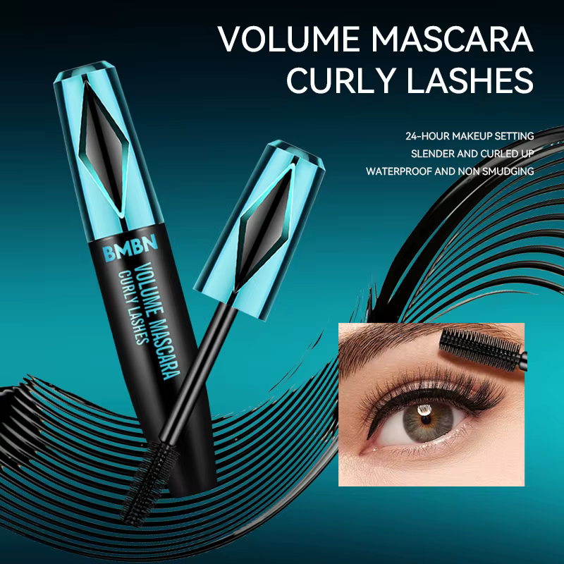 Mascara, imperméable et résistant à la transpiration, séchage rapide et anti-bavures, maquillage longue tenue, crée un maquillage des yeux épais et naturel