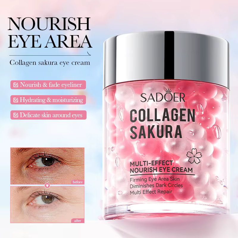 Crème pour les yeux au collagène Sakura SADOER - En stock