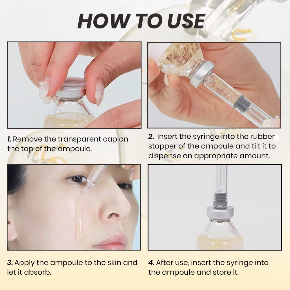 Sérum anti-âge pour le visage avec collagène et complexe de 30 peptides
