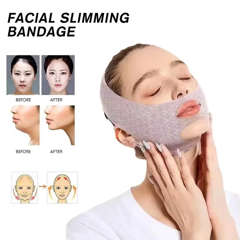 Menton joue minceur pansement V Shaper V ligne masque de levage visage Lifting Anti-rides sangle bande