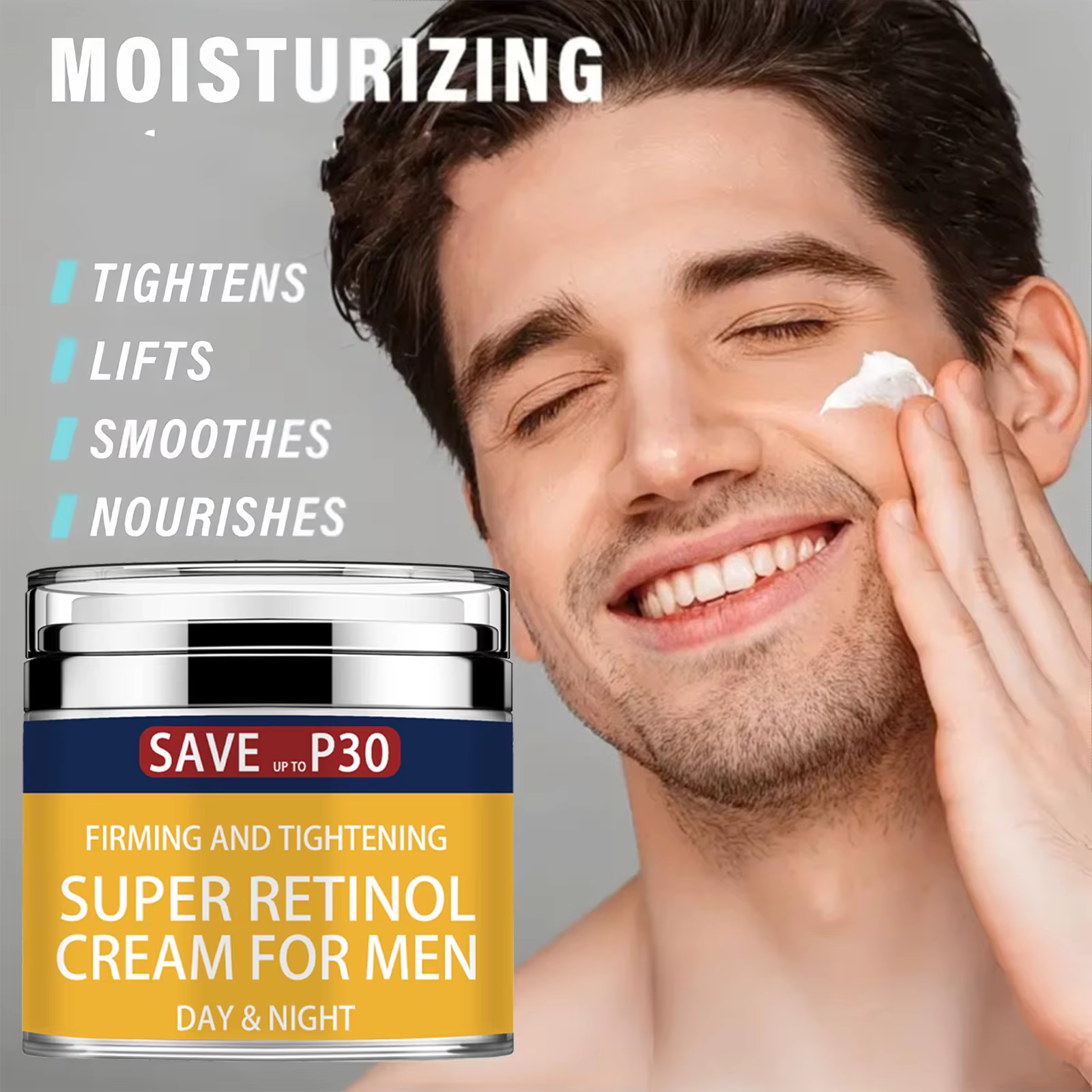 Crème pour le visage pour hommes crème hydratante Anti-âge pour hommes