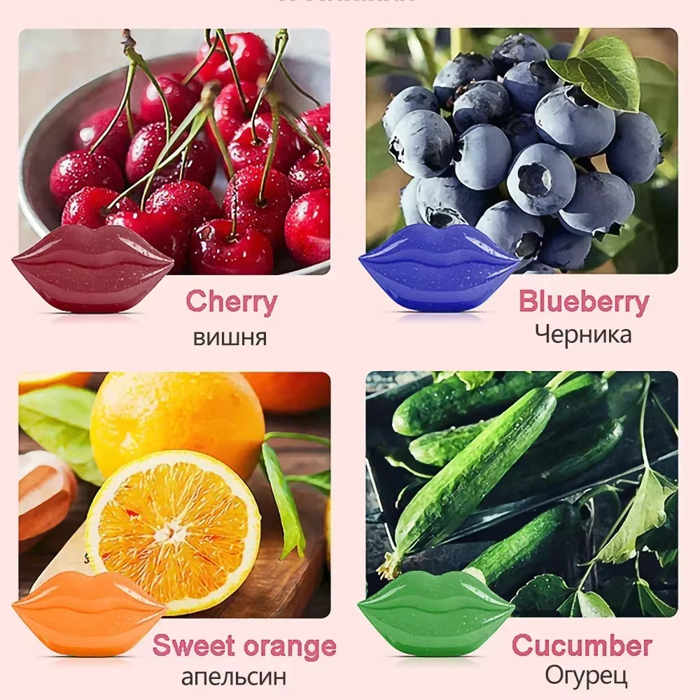 Masque pour les lèvres hydratant à la vitamine C