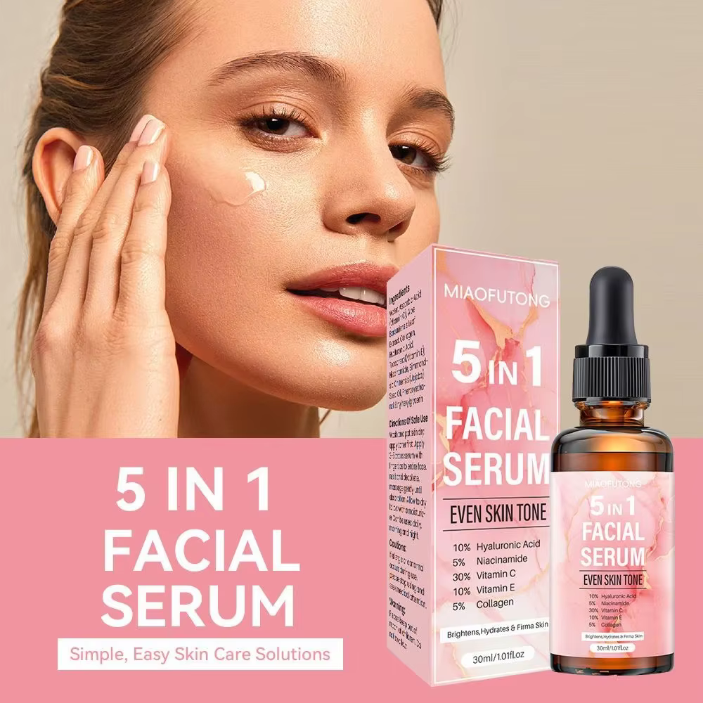 Sérum anti-âge 5 en 1 avec 30% de vitamine C