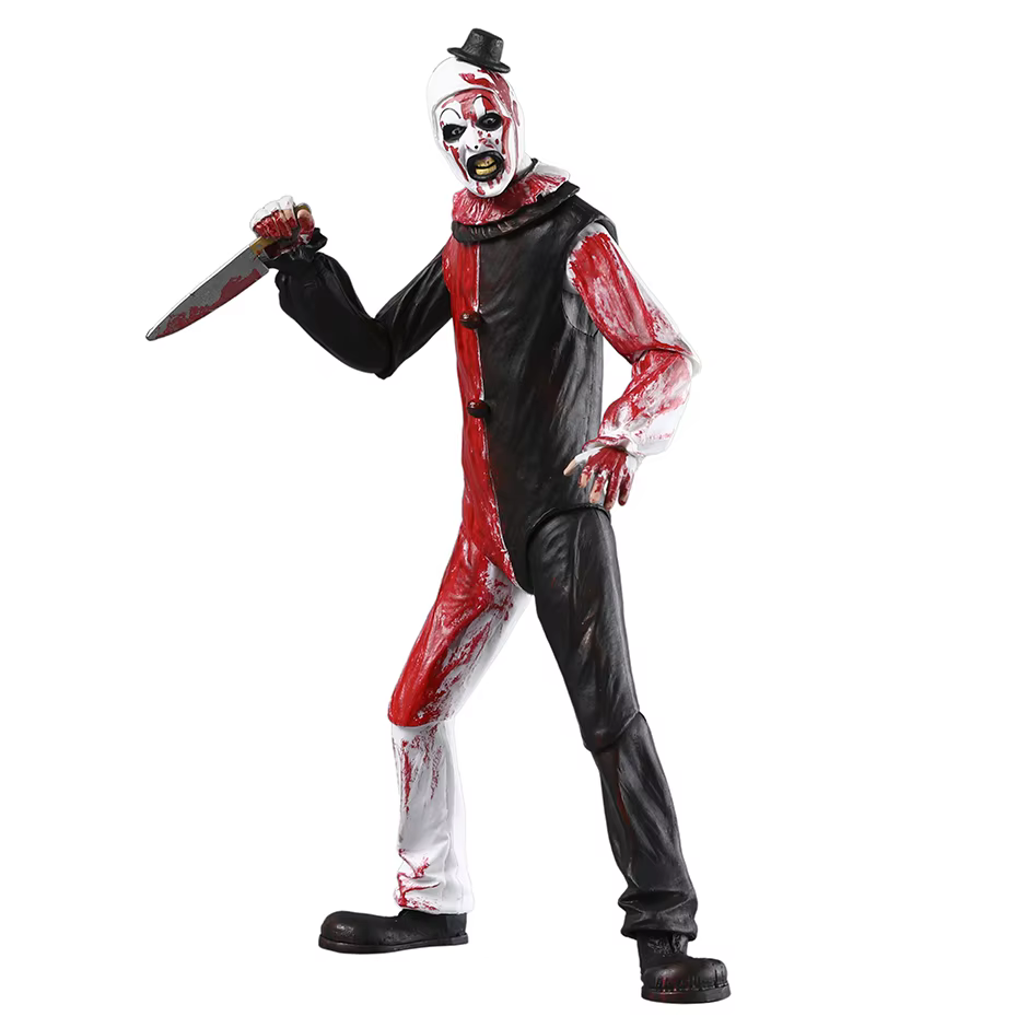 Figurine Art The Clown Terrifier, 7 pouces, effet sanglant, modèle de décoration, jouet en PVC