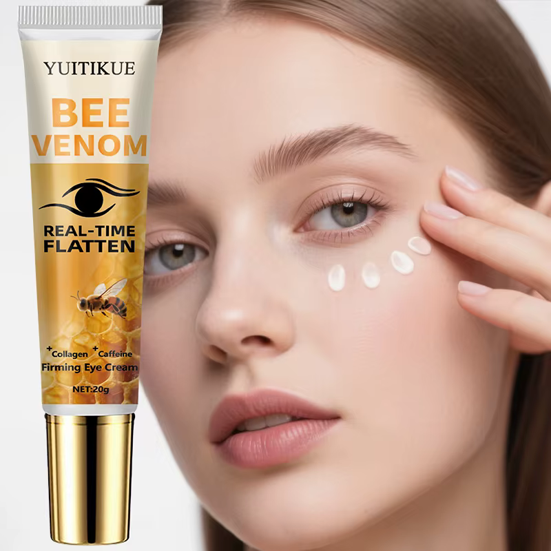 Crème raffermissante instantanée pour les yeux par YUITKUE - Venom d'abeille