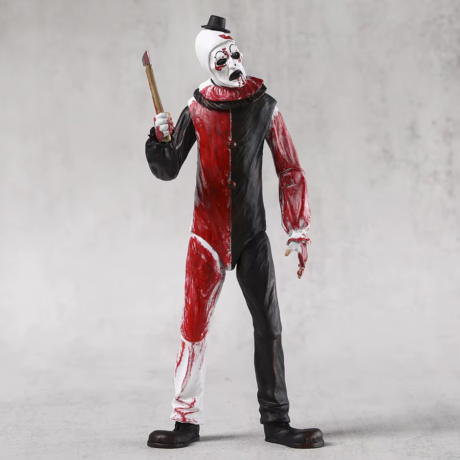 Figurine de collection Reel Terrifier Ultimate Art The Clown Blood Soaked Ver, modèle de décoration