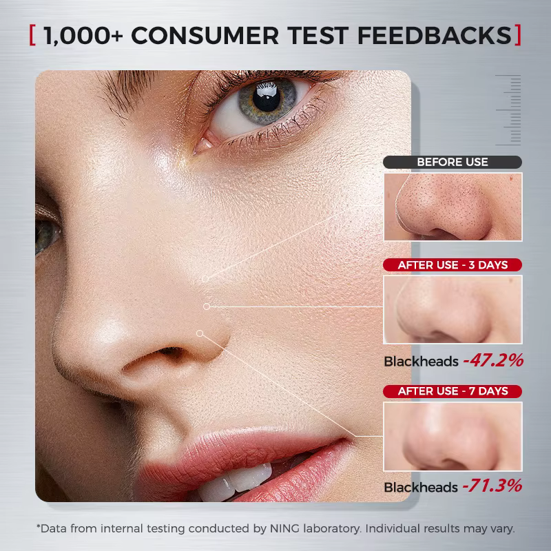 NING DERMOLOGIE Nettoyant pour le visage coréen aux acides aminés avec acide salicylique aide à resserrer les pores