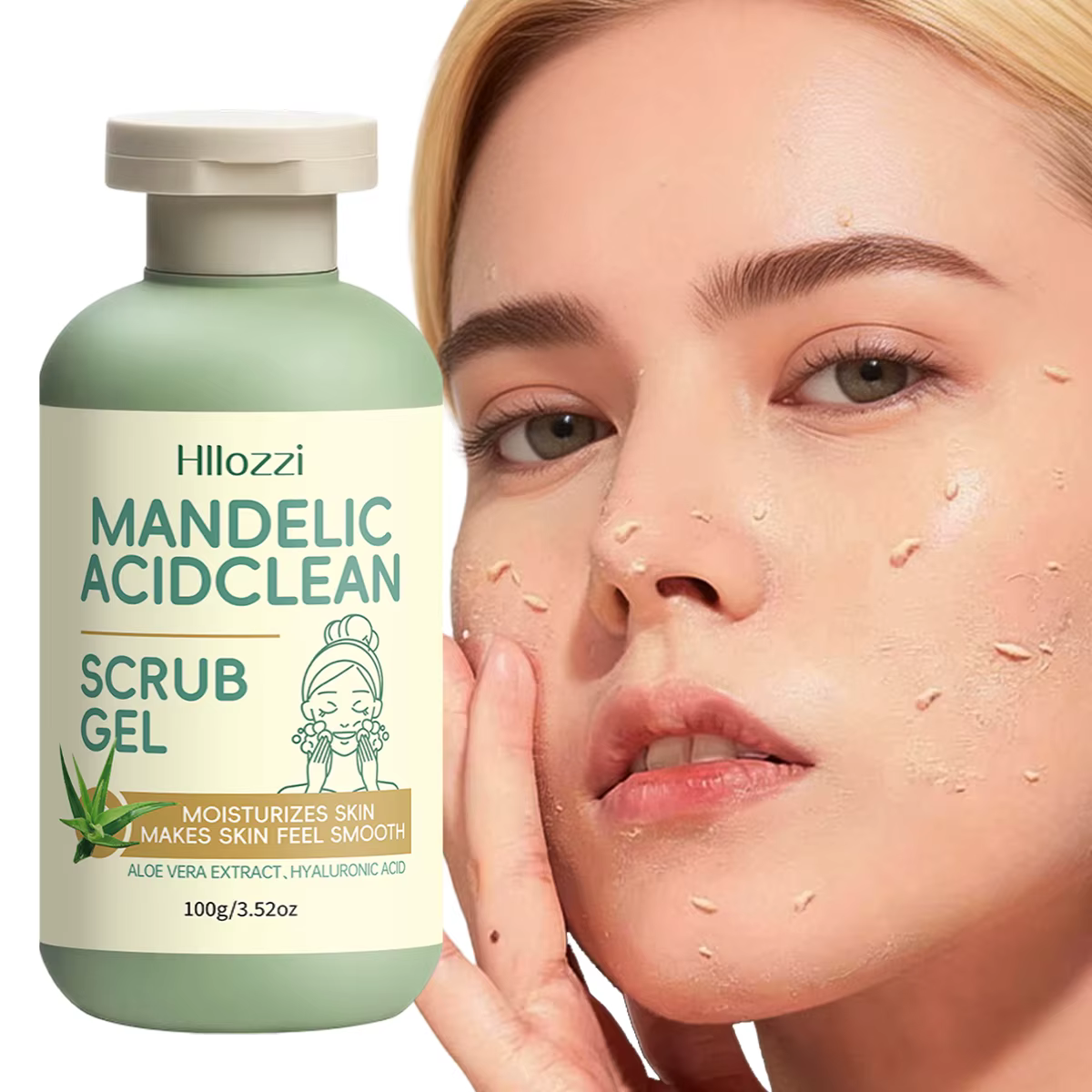 Gel exfoliant à l'acide mandélique 100g/3.520z