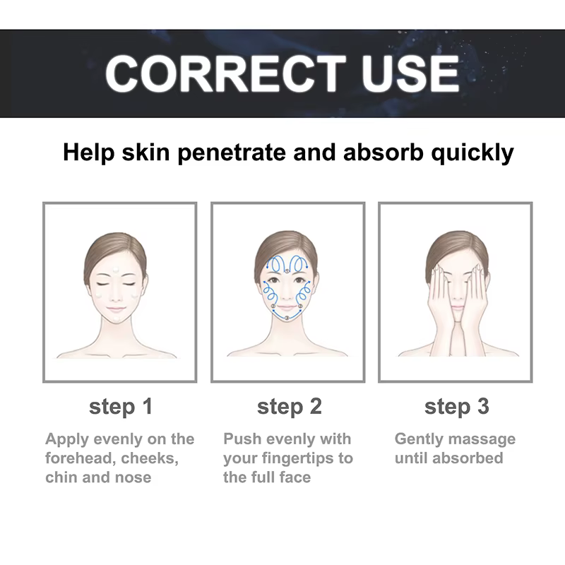 Sérum pour le visage, élimine les rides instantanées