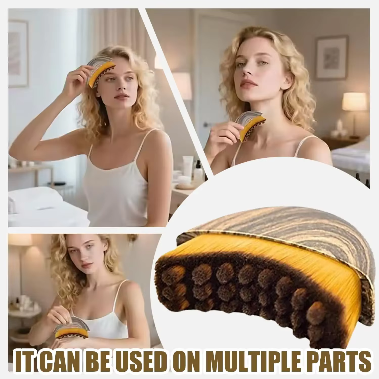 Brosse pour le visage à Contour lymphatique