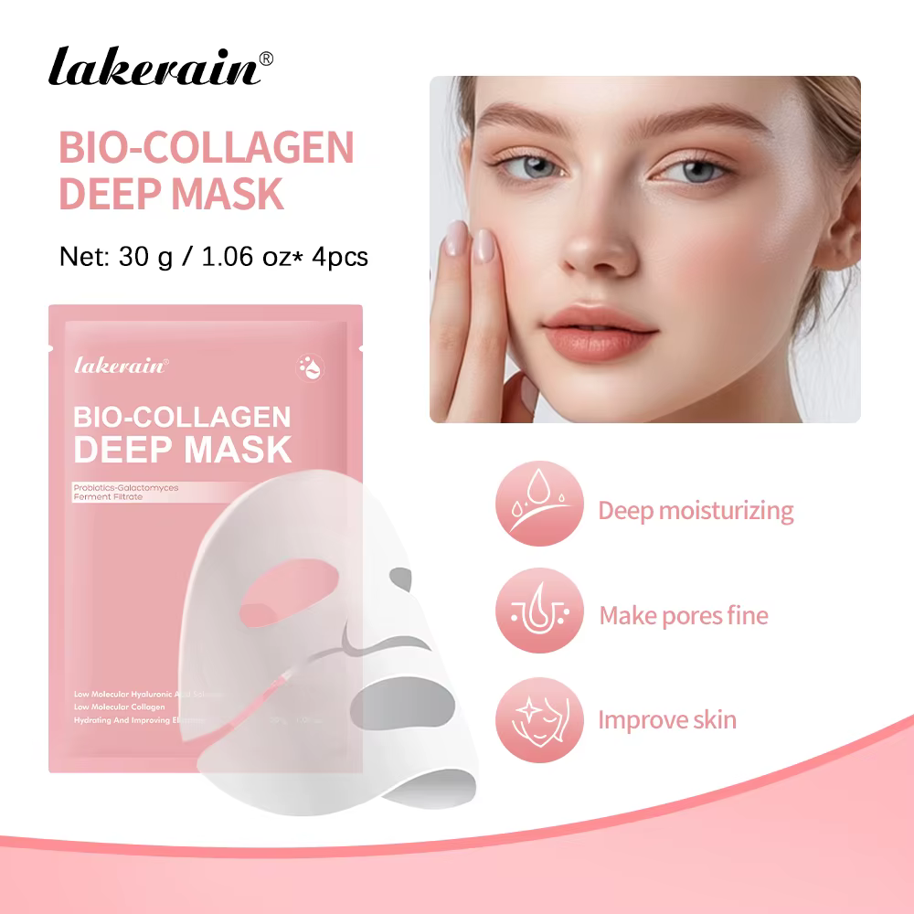 Masque facial en profondeur au bio-colagène
