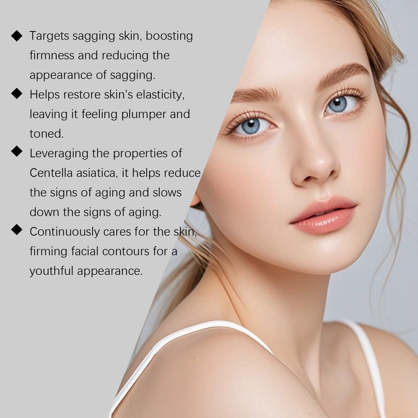 Crème hydratante pour le visage réduisant les rides