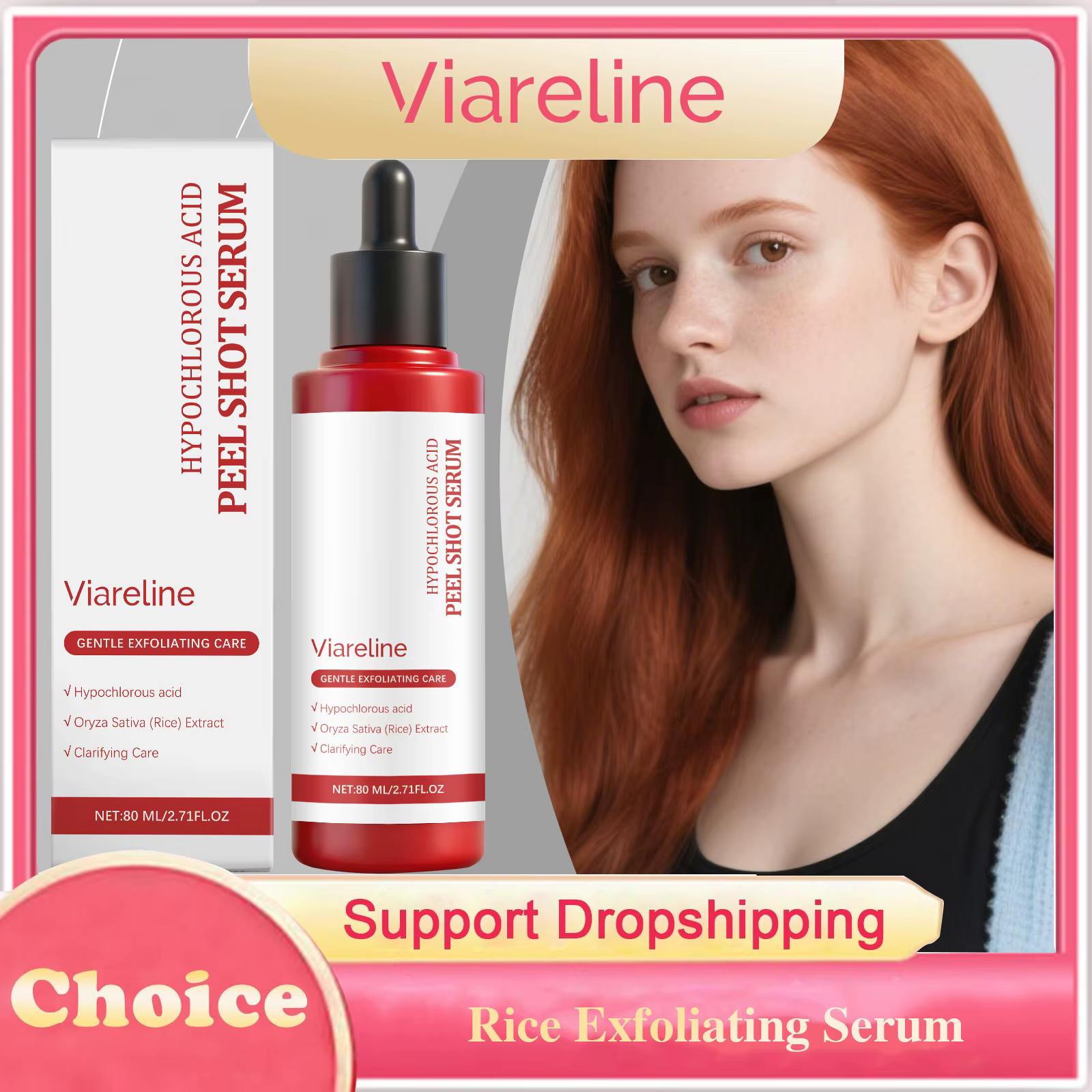 Sérum exfoliant au riz