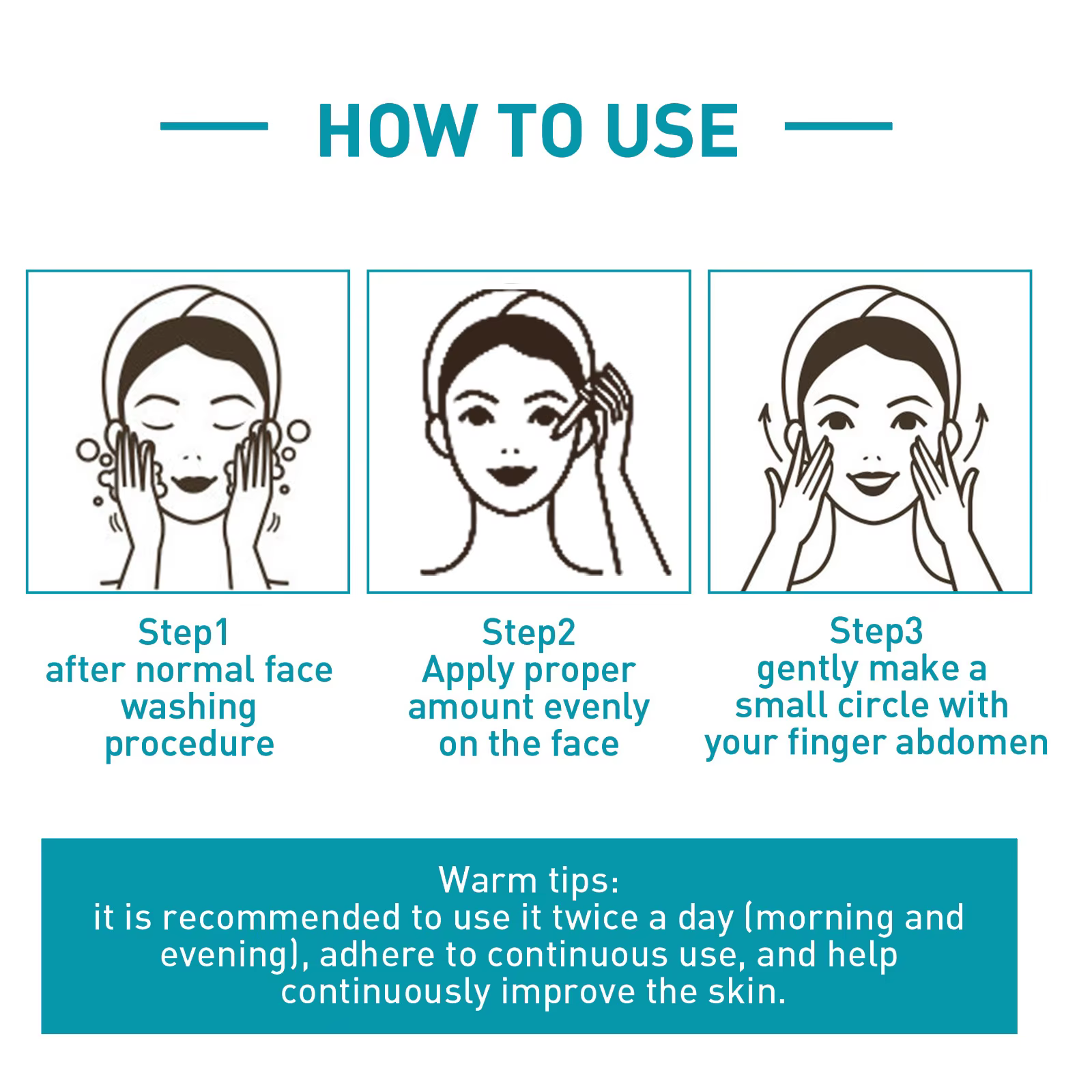 Sérum anti déformable pour le lifting du visage