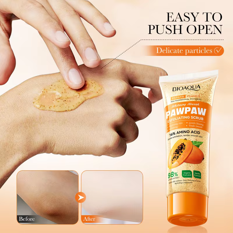 Crème exfoliante papaye vitamine C