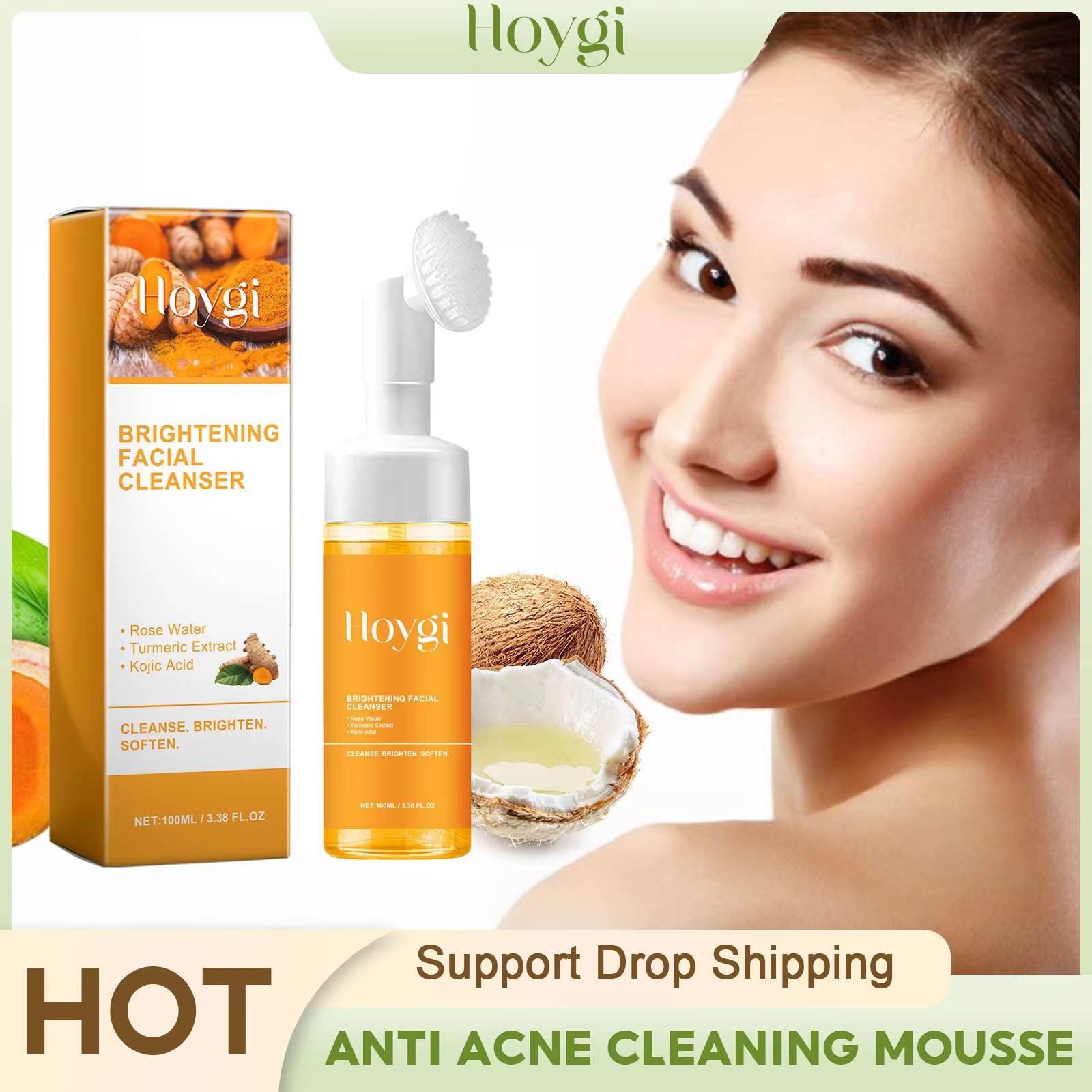 Nettoyant au curcuma Anti-acné