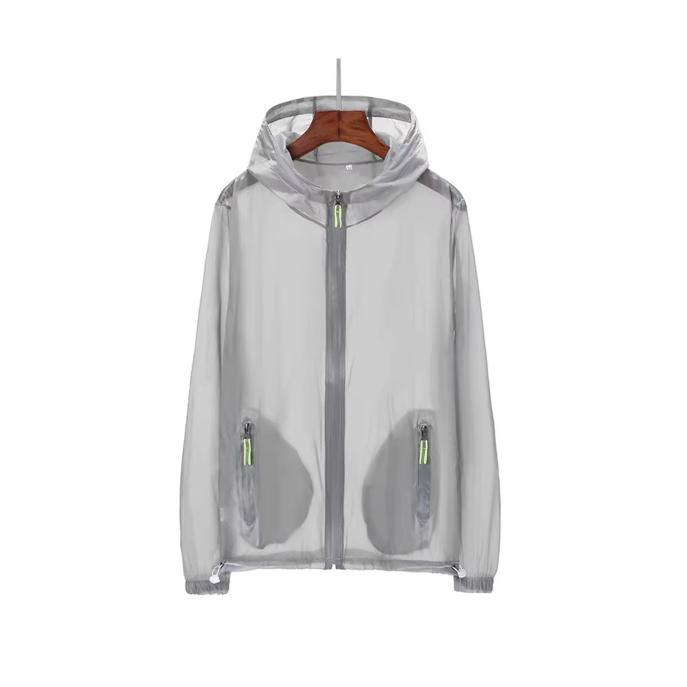 Veste d'été à capuche pour hommes et femmes, vêtements de Protection solaire imperméables, vêtements de pêche et de chasse, coupe-vent à séchage rapide pour la peau