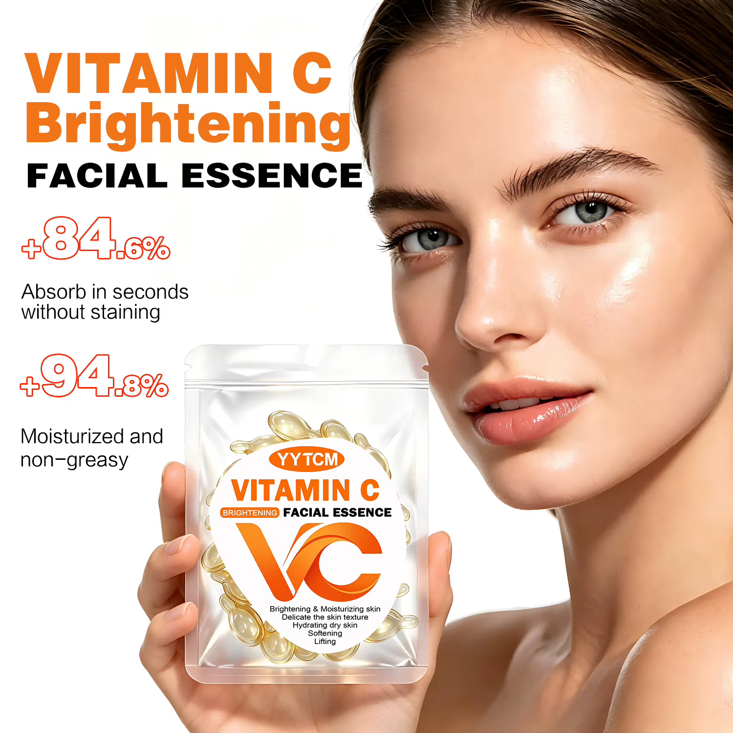 Sérum facial à la vitamine C