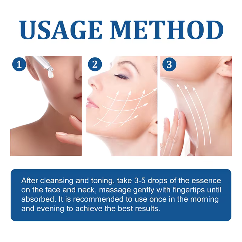 Sérum hydratant à l'acide hyaluronique pour le visage