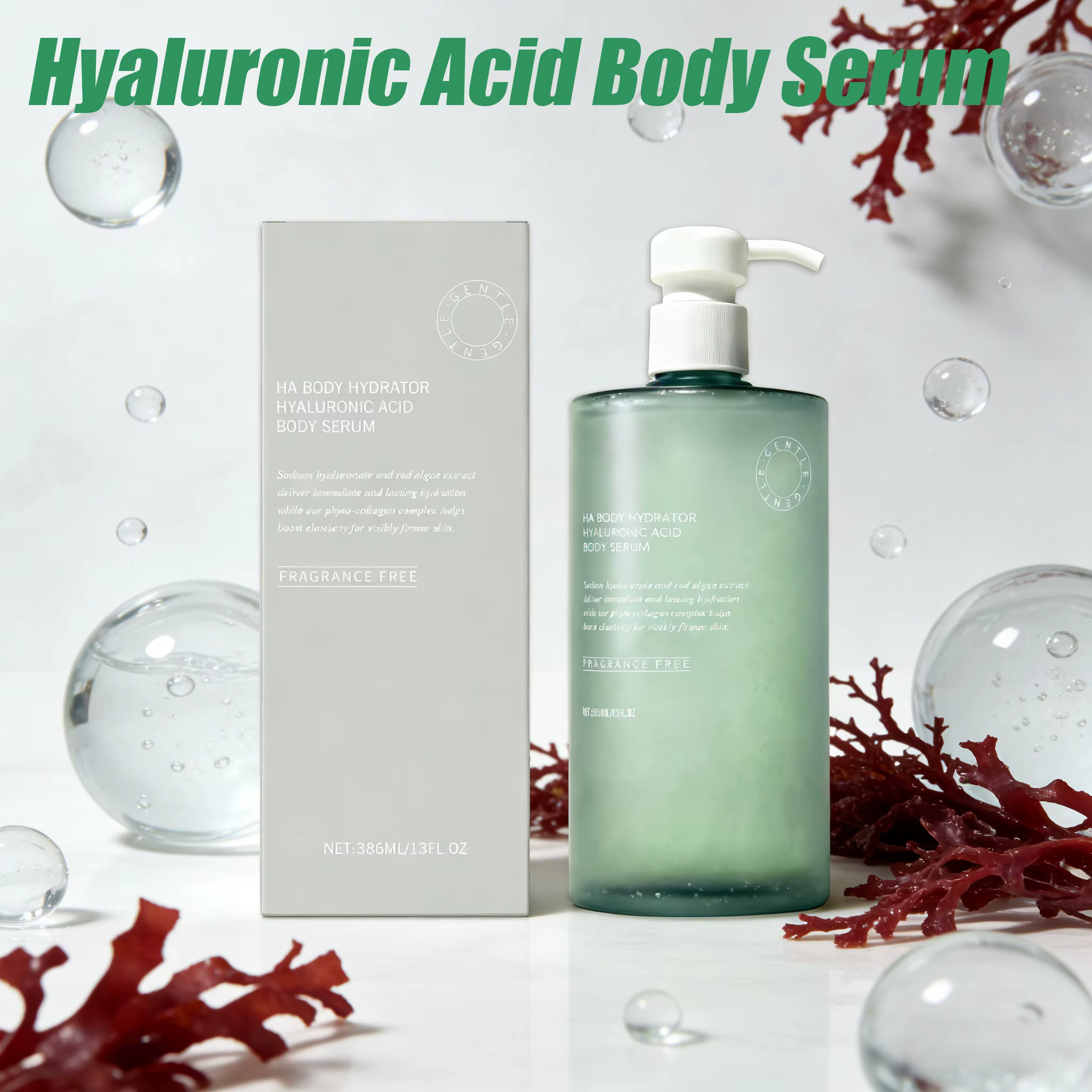 Sérum corporel à l'acide hyaluronique