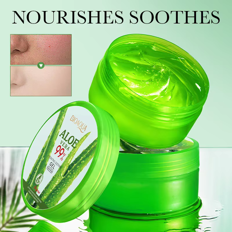 300g BIOAQUA hydratant et apaisant aloe vera Gel crèmes rajeunissant pour la peau crème hydratante pour le visage