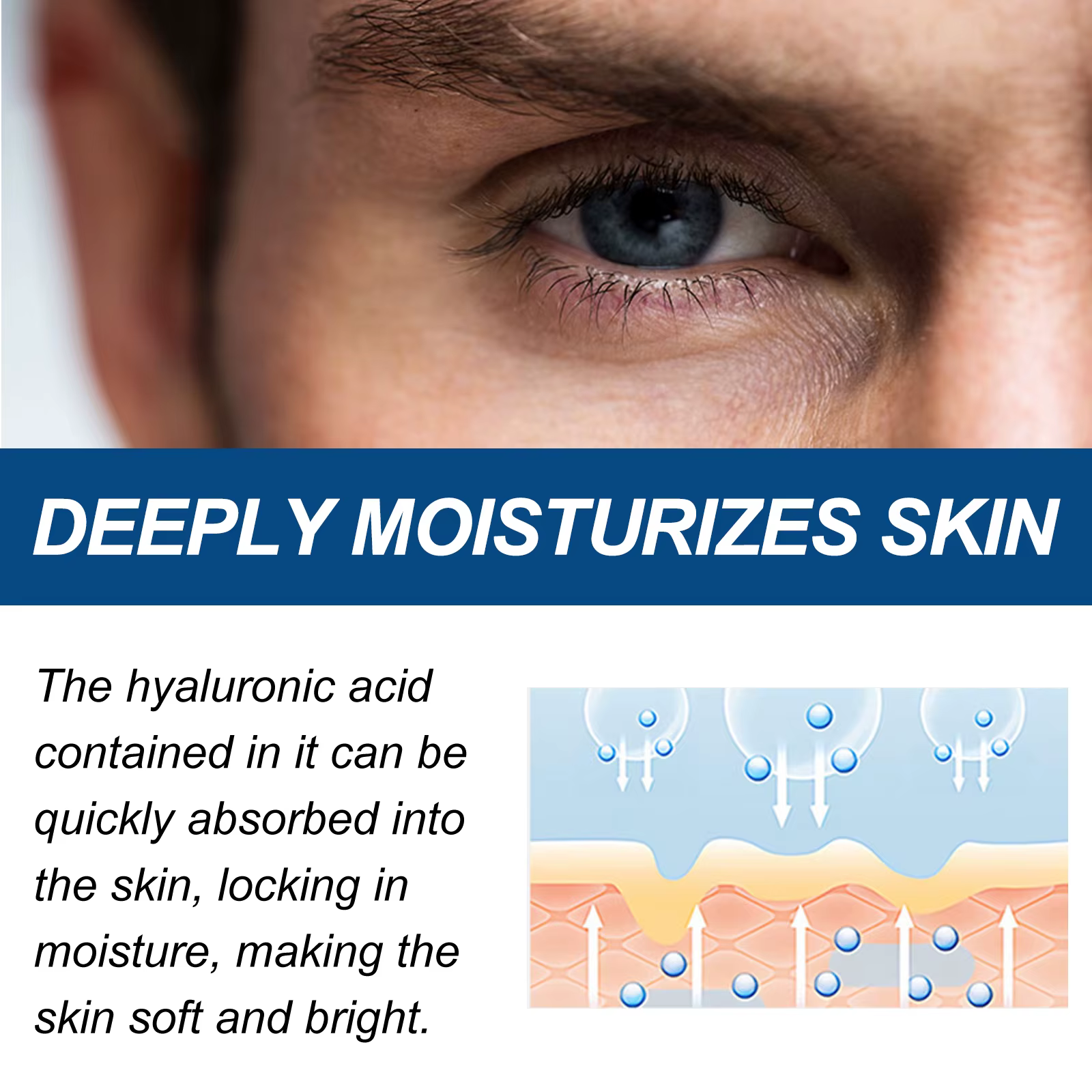 Crème pour le visage au rétinol pour hommes