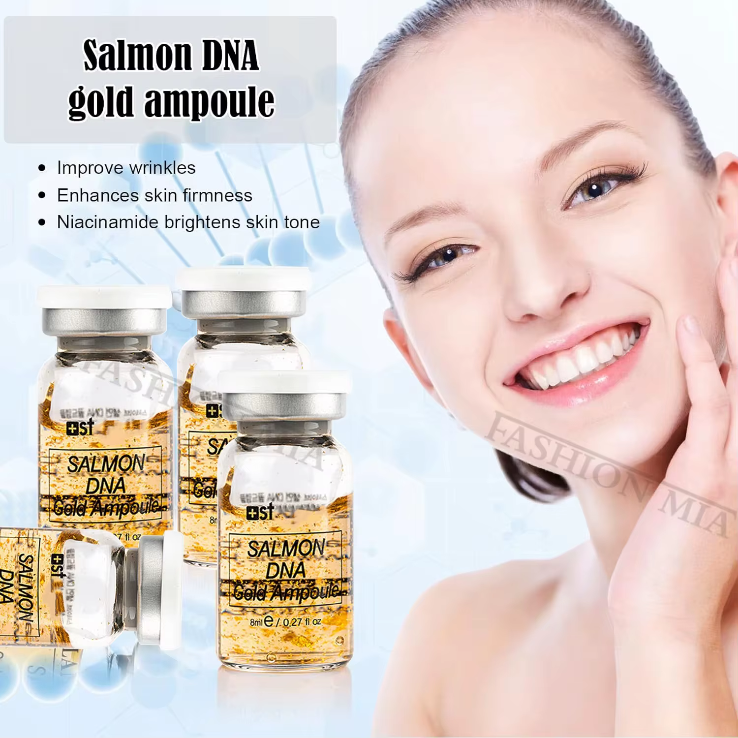 Kit Sérum Booster Peau au DNA de Saumon Coréen