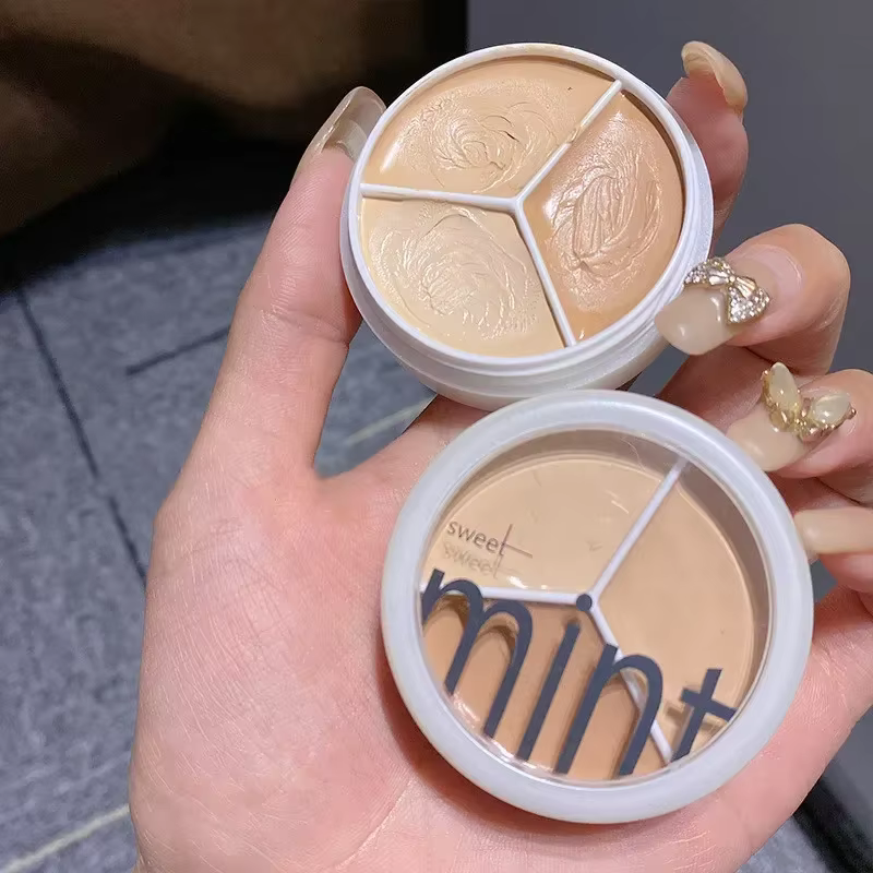 Palette de crème correctrice pour le visage