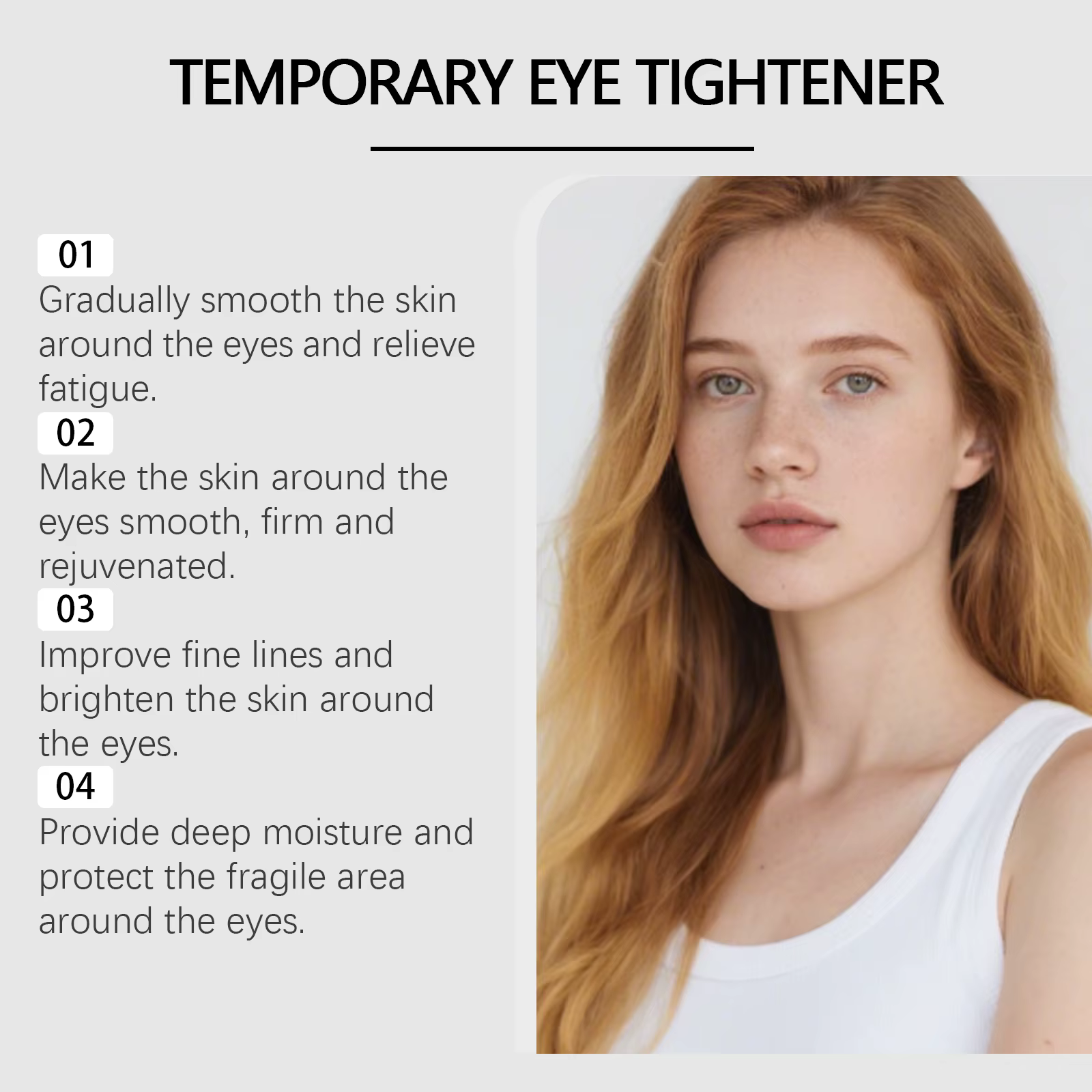 Crème pour les yeux Lifting raffermissant hydratant réduction des cernes ridules traitement de Massage lissant avec brosse soins quotidiens doux