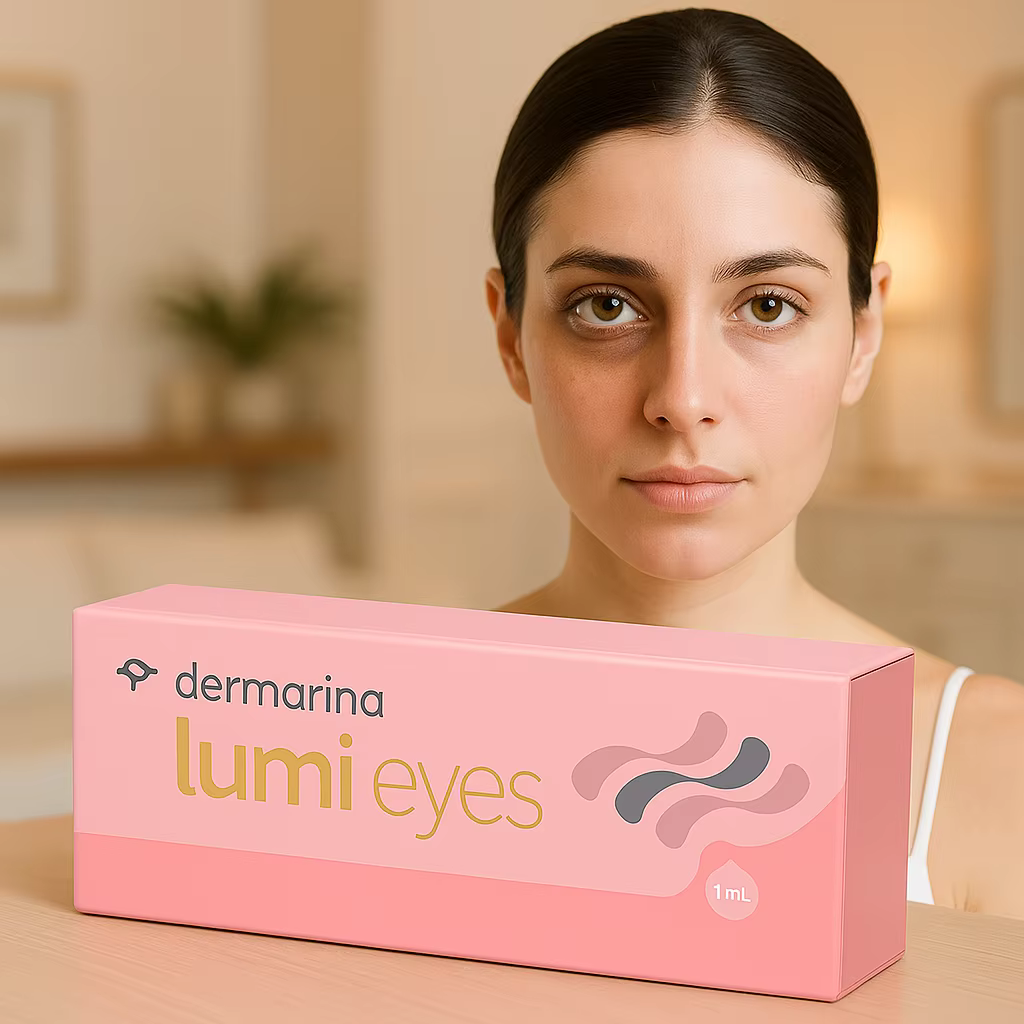 Sérum à l'acide hyaluronique Lumi Eyes pour les cernes et les poches sous les yeux