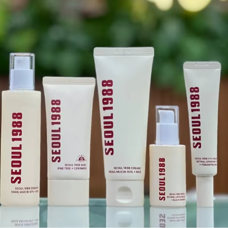 Coréen séoul 1988 crème pour les yeux escargot Mucin ensemble de soins de la peau blanchir